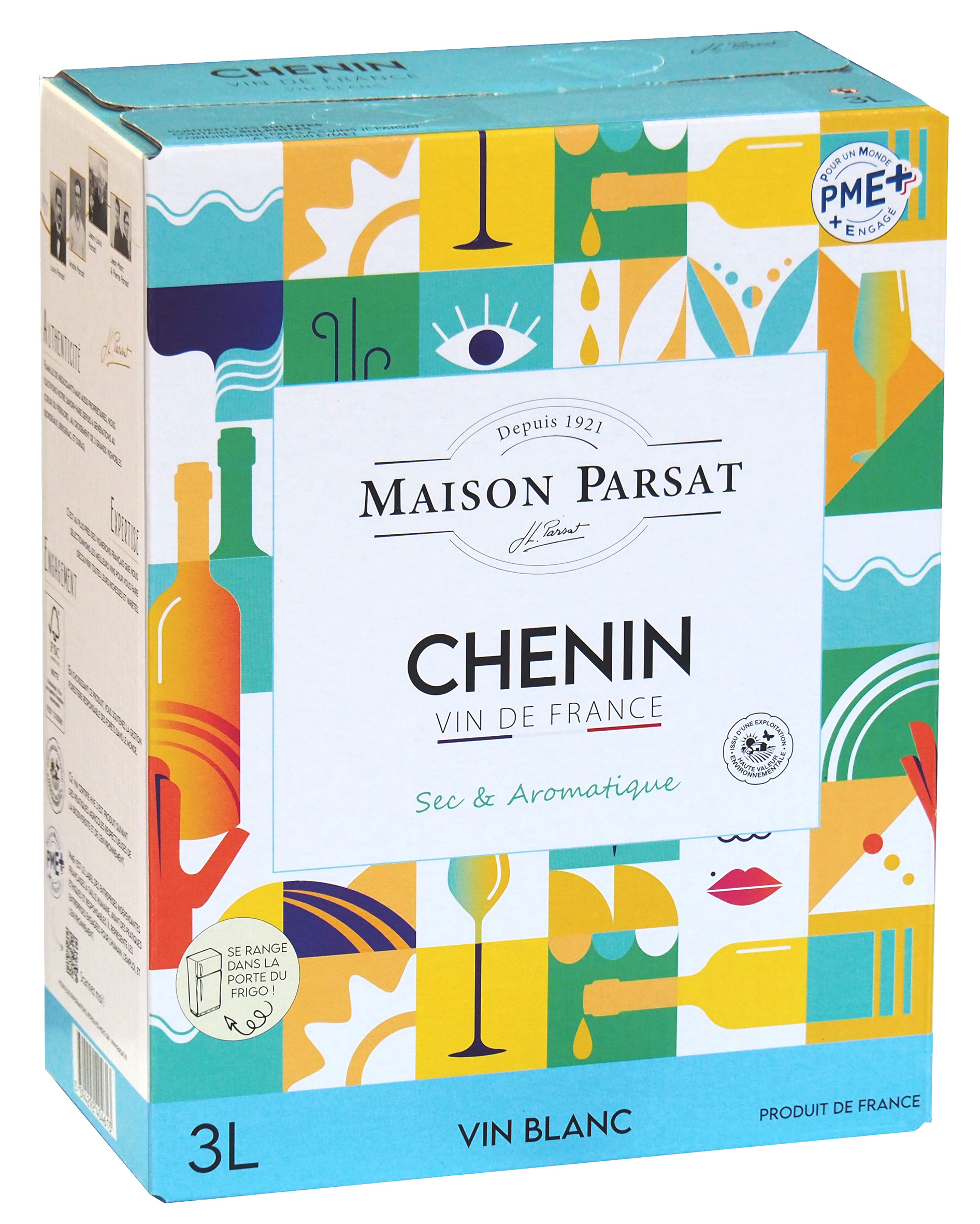 Miniature Maison Parsat - Vin de France Chenin blanc HVE 3